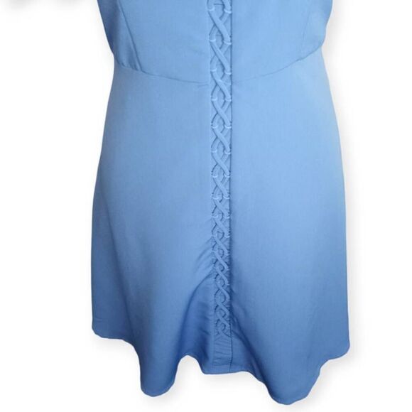 FOREVER 21 PERIWINKLE DRESS SZ.L NWT - Picture 6 of 11